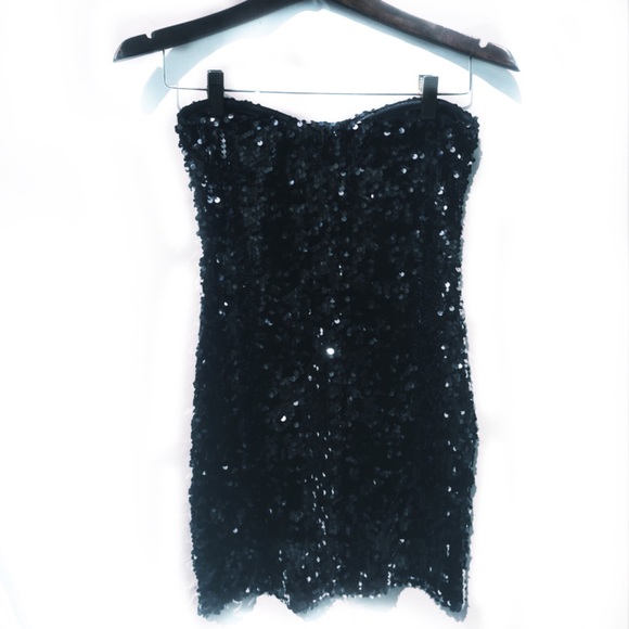 ARDEN B strapless sequins dress - Picture 5 of 7